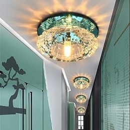 Lâmpada de cristal Smd CreativeTube Spotlight Absorve luz de cúpula