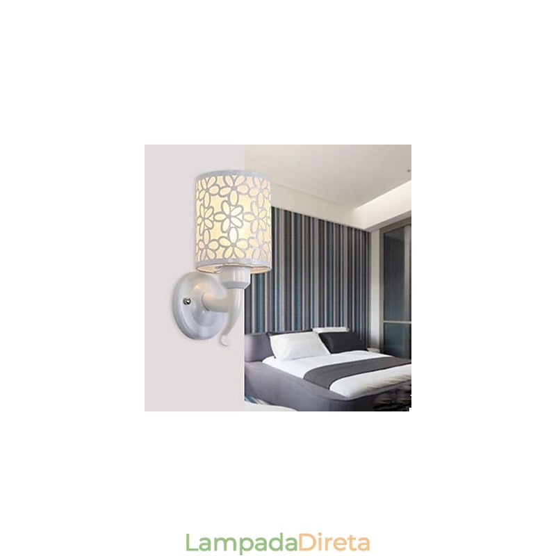 Luminária de cabeceira moderna e fashion