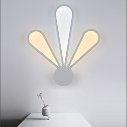 Luminárias de parede modernas estilo simplicidade acrílico sala de estar corredor quarto quartos de hotel lâmpada de cabeceira
