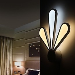 Luminárias de parede modernas estilo simplicidade acrílico sala de estar corredor quarto quartos de hotel lâmpada de cabeceira