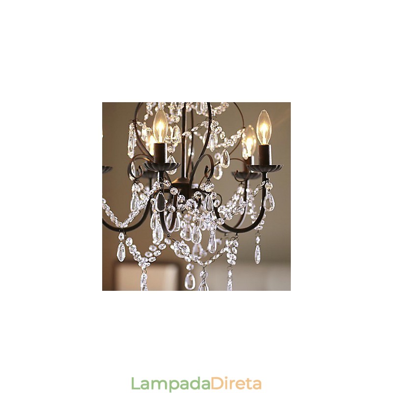 Lustre decorativo para decoração de casa