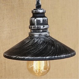 Pintura rústica de chalé para arandelas de parede com luz ambiente