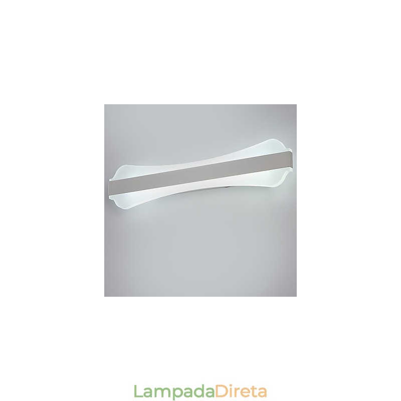 Lâmpada de espelho de alta qualidade de 10 W Luzes de banheiro Luzes de parede de aço inoxidável e acrílico Iluminação de maquiagem