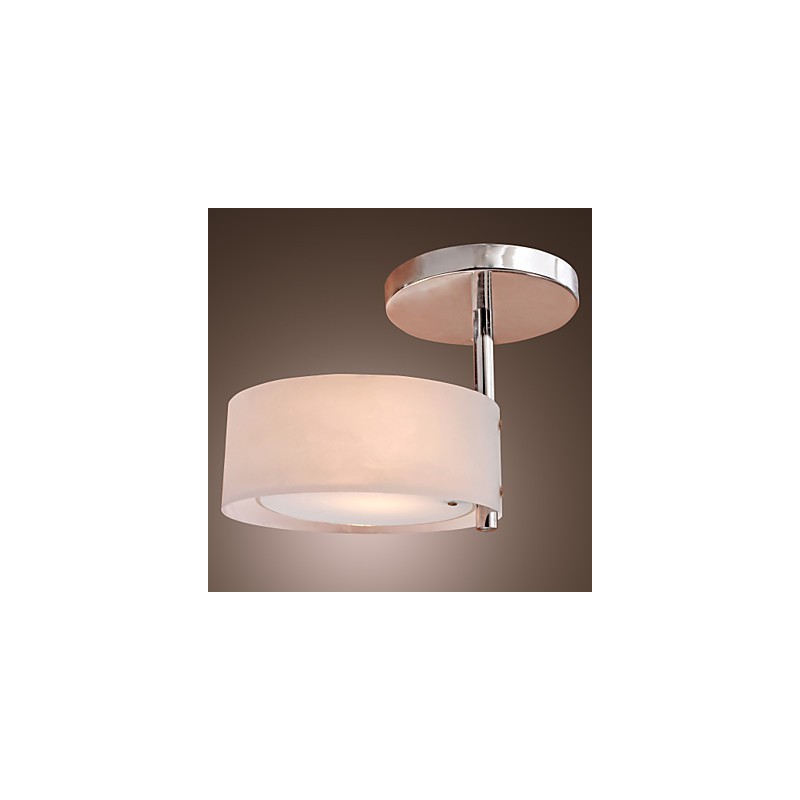 Lustre moderno e contemporâneo estilo mini metal cromado montagem embutida garagem