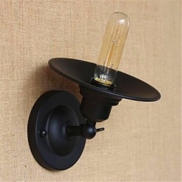 Pintura rústica estilo country para arandelas de parede com luz ambiente e braço articulado