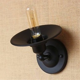 Pintura rústica estilo country para arandelas de parede com luz ambiente e braço articulado