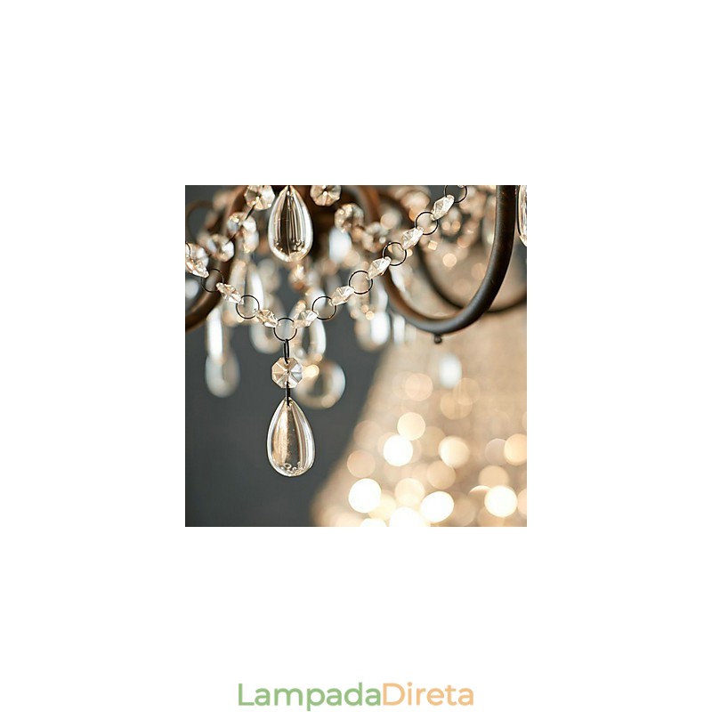 Lustre decorativo para decoração de casa