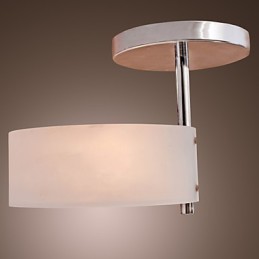 Lustre moderno e contemporâneo estilo mini metal cromado montagem embutida garagem