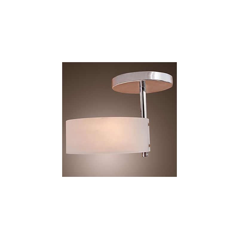Lustre moderno e contemporâneo estilo mini metal cromado montagem embutida garagem