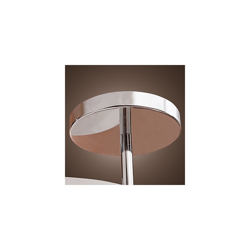 Lustre moderno e contemporâneo estilo mini metal cromado montagem embutida garagem