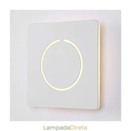 Pintura contemporânea moderna integrada para arandelas de parede com luz ambiente Pintura contemporânea moderna integrada para arandelas de parede com luz ambiente