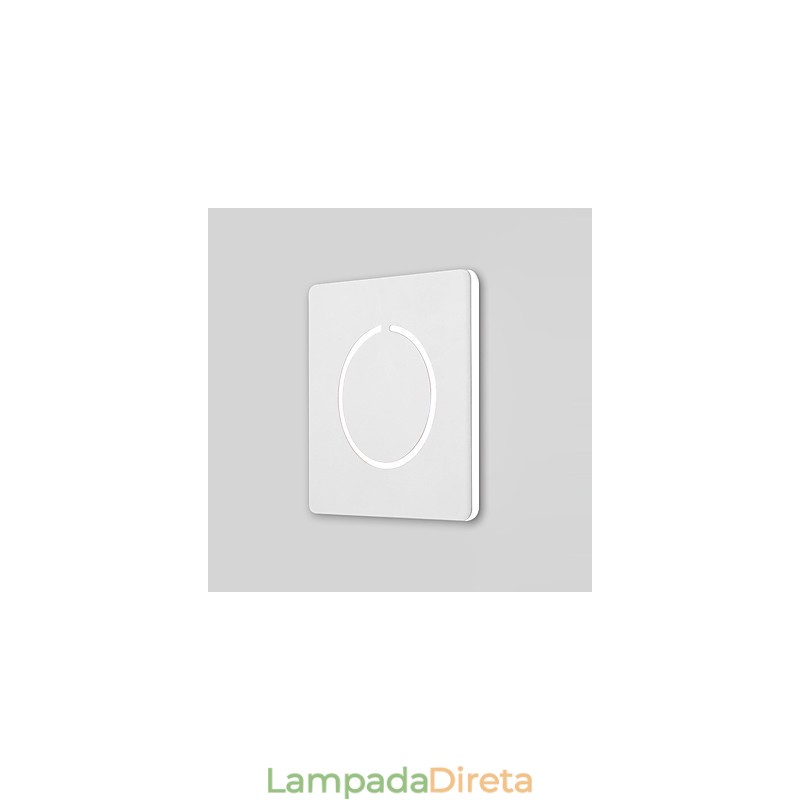 Pintura contemporânea moderna integrada para arandelas de parede com luz ambiente