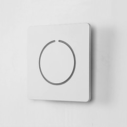Pintura contemporânea moderna integrada para arandelas de parede com luz ambiente