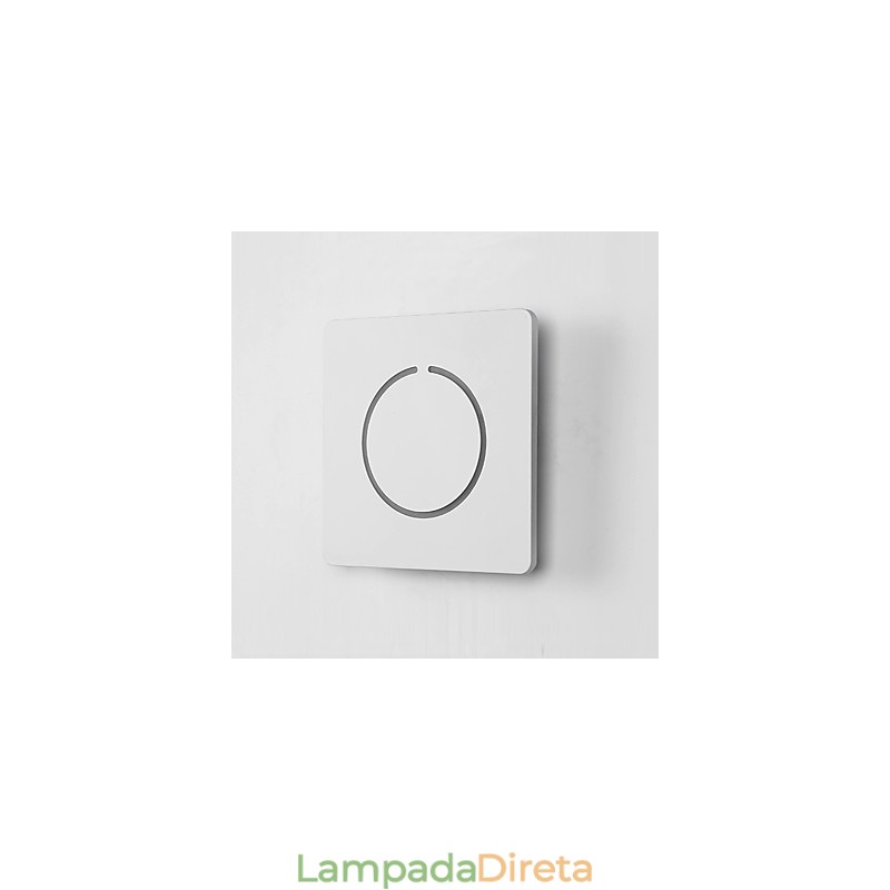 Pintura contemporânea moderna integrada para arandelas de parede com luz ambiente
