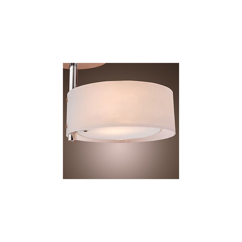 Lustre moderno e contemporâneo estilo mini metal cromado montagem embutida garagem