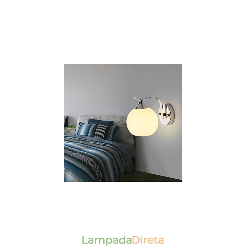 Recurso eletrogalvanizado contemporâneo moderno para proteção ocular estilo mini arandelas de parede com luz ambiente