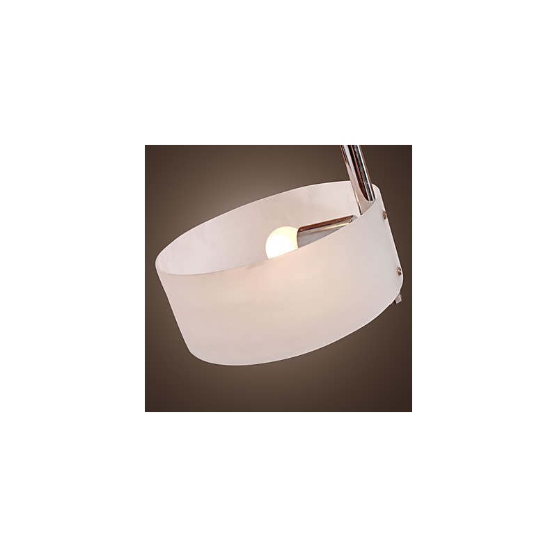 Lustre moderno e contemporâneo estilo mini metal cromado montagem embutida garagem