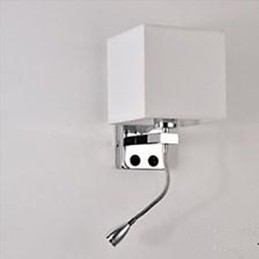 O moderno quarto de hotel lendo tecido criativo corredor varanda lâmpada de cabeceira