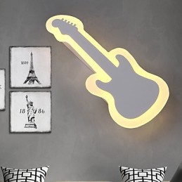 Luminárias de parede modernas Simplicidade Iluminação acrílica Sala de estar Corredor Quarto Quartos de hotel Lâmpada de cabeceira