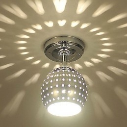 Mini estilo contemporâneo moderno metal galvanizado montagem embutida