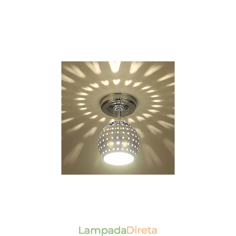 Mini estilo contemporâneo moderno metal galvanizado montagem embutida