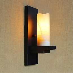Pintura retrô country, recurso para proteção ocular, arandelas de parede com luz ambiente, luminária de parede