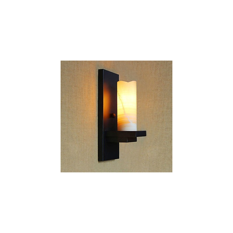 Pintura retrô country, recurso para proteção ocular, arandelas de parede com luz ambiente, luminária de parede