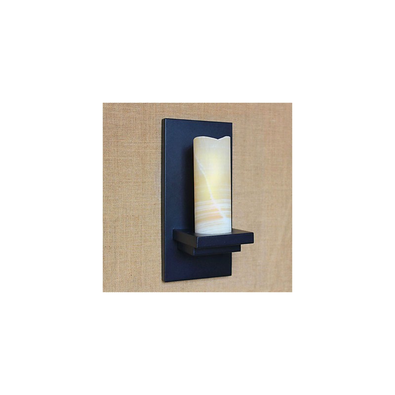 Pintura retrô country, recurso para proteção ocular, arandelas de parede com luz ambiente, luminária de parede