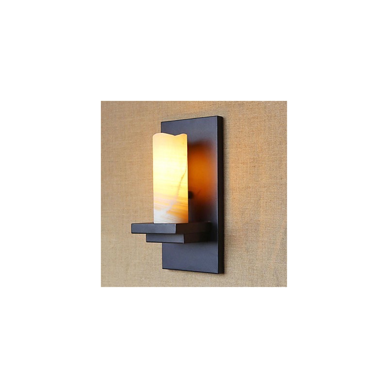 Pintura retrô country, recurso para proteção ocular, arandelas de parede com luz ambiente, luminária de parede