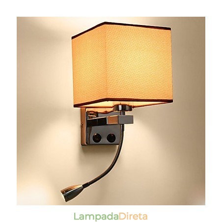 Recurso eletrogalvanizado contemporâneo moderno para arandelas de parede com luz ambiente Recurso eletrogalvanizado contemporâneo moderno para arandelas de parede com luz ambiente