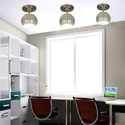 Mini estilo contemporâneo moderno metal galvanizado montagem embutida