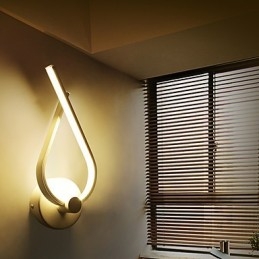 Outros recursos modernos e contemporâneos integrados para arandelas de parede Uplight