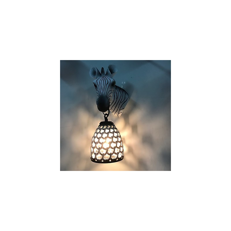 Materiais de resina Luzes de parede Sala de estar Restaurante Café decoração Arandelas de parede