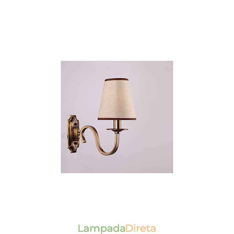 Recurso tradicional clássico galvanizado para proteção ocular Downlight Wall Spots Wall Light