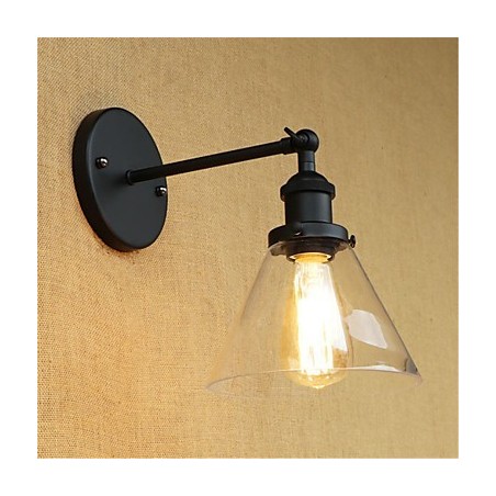Recurso galvanizado retrô country para proteção ocular estilo mini arandelas de parede com luz ambiente Recurso galvanizado retrô country para proteção ocular estilo mini arandelas de parede com luz ambiente