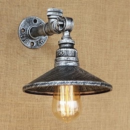 Pintura rústica estilo chalé country retrô para arandelas de parede com luz ambiente estilo mini