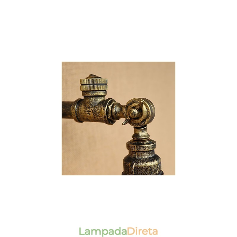 Pintura rústica estilo chalé country retrô para arandelas de parede com luz ambiente estilo mini