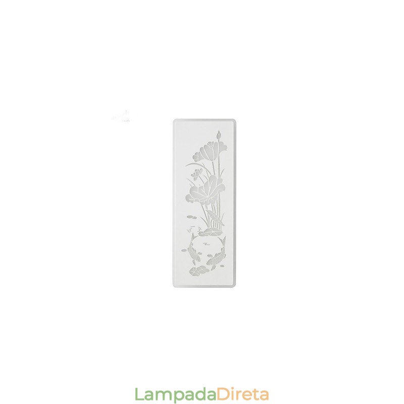 Pintura moderna contemporânea integrada, recurso de pintura contemporânea para arandelas de parede com luz ambiente