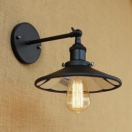 Recurso de pintura retrô country para arandelas de parede de luz ambiente estilo mini