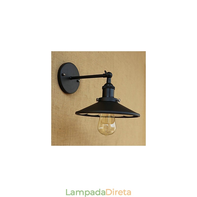 Recurso de pintura retrô country para arandelas de parede de luz ambiente estilo mini