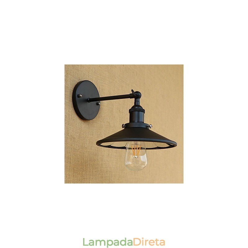 Recurso de pintura retrô country para arandelas de parede de luz ambiente estilo mini
