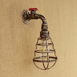 Recurso de pintura retrô country para arandelas de parede de luz ambiente estilo mini