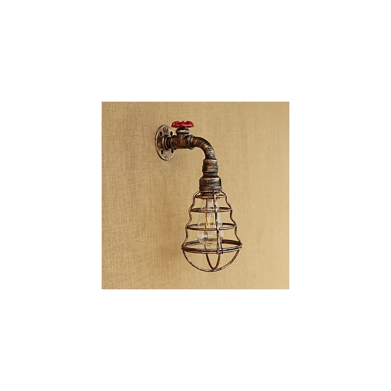 Recurso de pintura retrô country para arandelas de parede de luz ambiente estilo mini