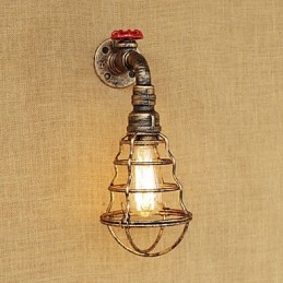 Recurso de pintura retrô country para arandelas de parede de luz ambiente estilo mini