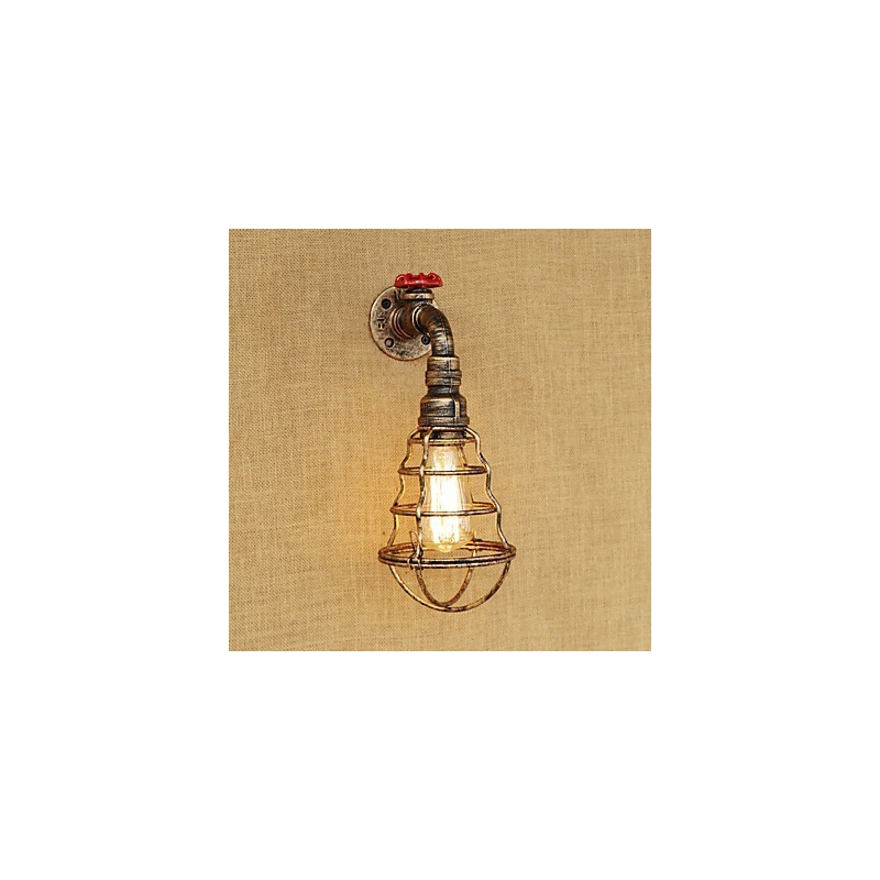 Recurso de pintura retrô country para arandelas de parede de luz ambiente estilo mini