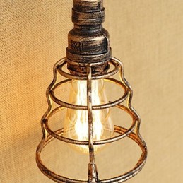 Recurso de pintura retrô country para arandelas de parede de luz ambiente estilo mini