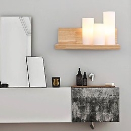Acabamento em óxido preto contemporâneo moderno para proteção dos olhos, arandelas de parede com luz ambiente, luminária de parede