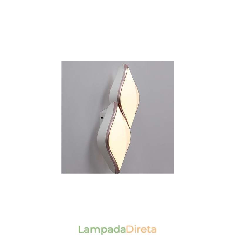 Pintura moderna contemporânea integrada, recurso de pintura contemporânea para arandelas de parede com luz ambiente, luminária de parede
