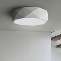 Luminárias de teto geométricas Luz branca Concisa Moderna