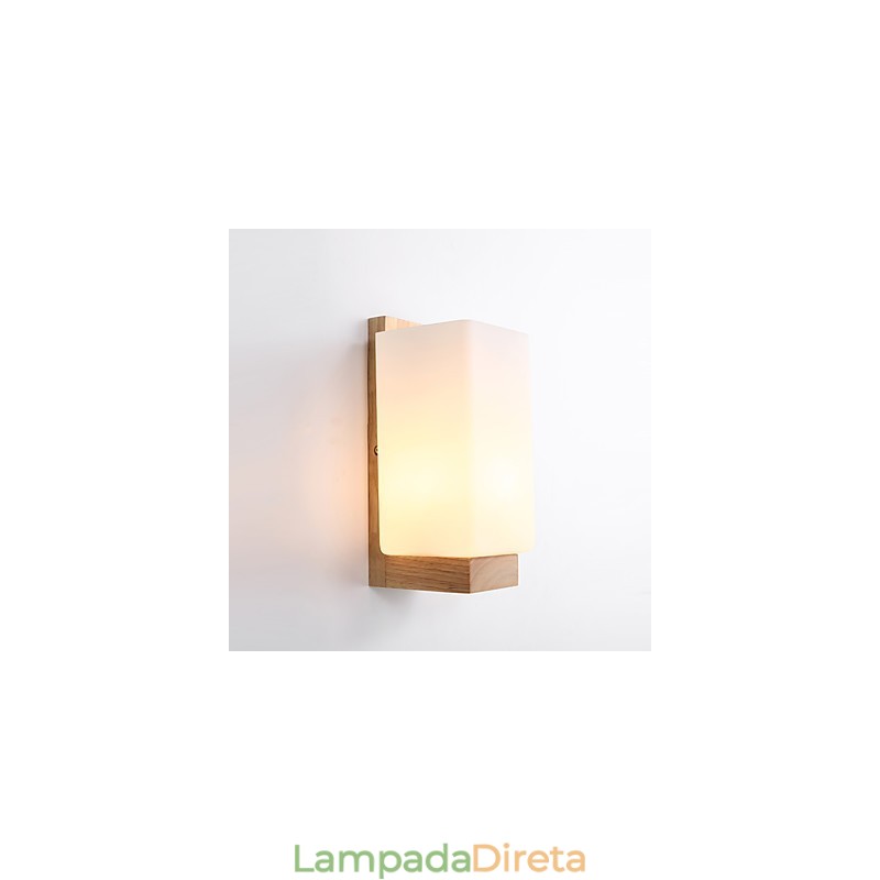 Apliques de parede modernos e contemporâneos para campo, luminária de parede